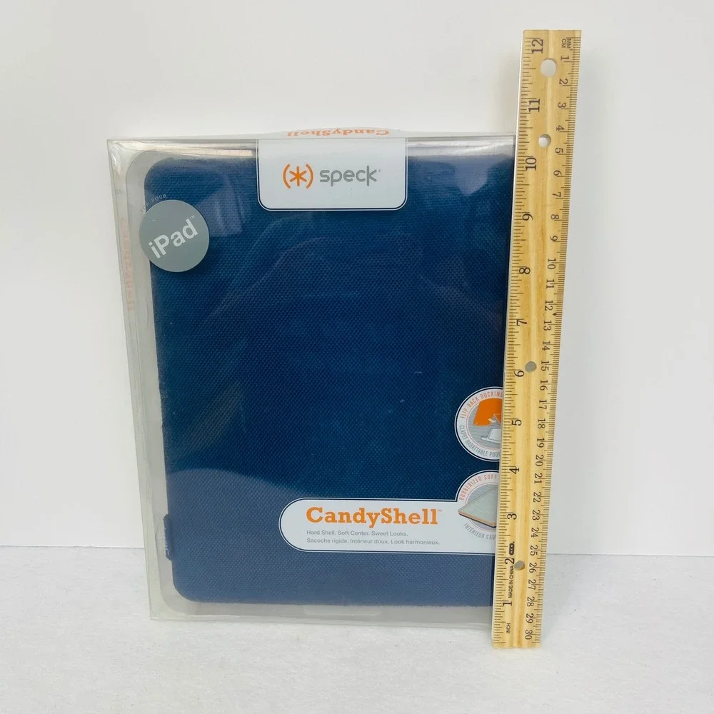 Speck CandyShell iPad Case Blue Hard Shell Soft Center SPK-A0197 New